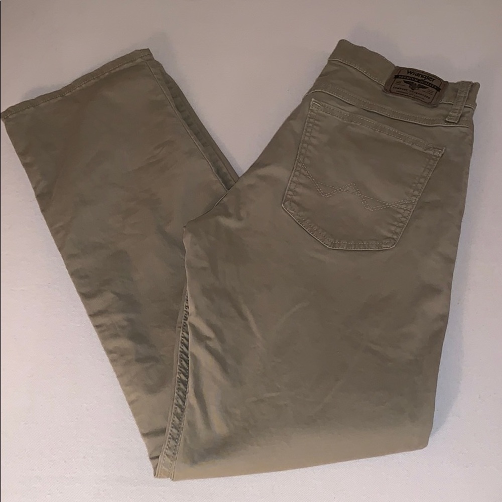 Boys wrangler khaki jeans